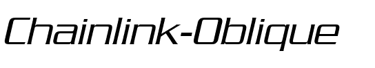 Chainlink Oblique.ttf