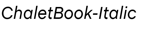 ChaletBook Italic.ttf