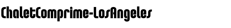 ChaletComprime-LosAngeles Regular.ttf