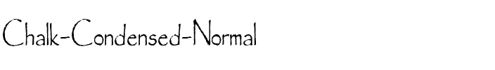 Chalk-Condensed Normal.ttf