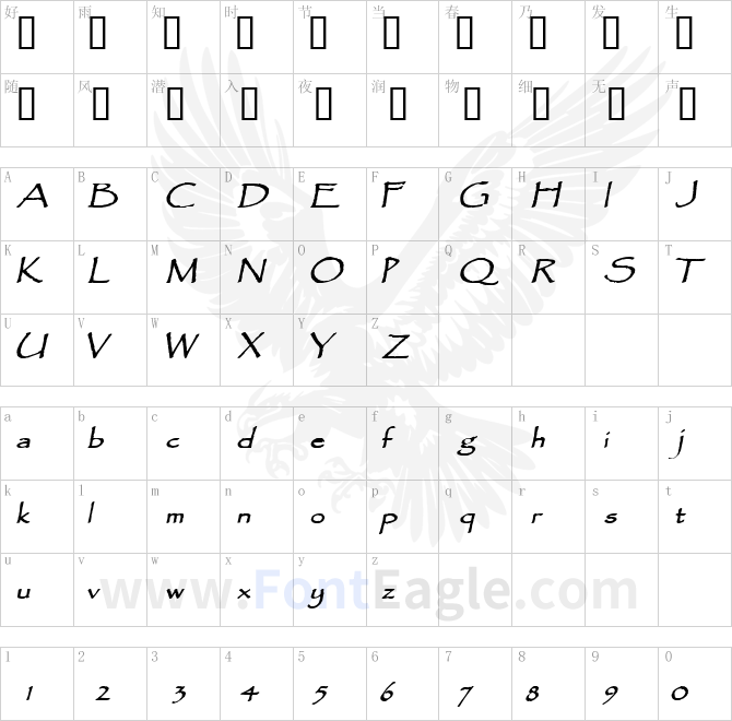 Chalk-Extended-Bold-Italic