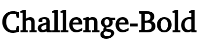 Challenge Bold.ttf