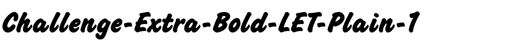 Challenge Extra Bold LET Plain.ttf
