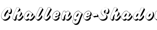Challenge Shadow Regular.ttf