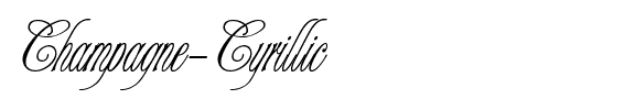 Champagne Cyrillic Regular.ttf