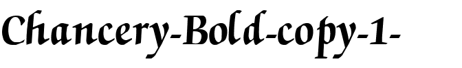 Chancery Bold.ttf