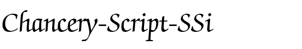 Chancery Script SSi Regular.ttf