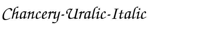 Chancery Uralic Italic.ttf