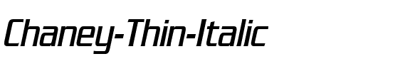 Chaney Thin Italic.ttf