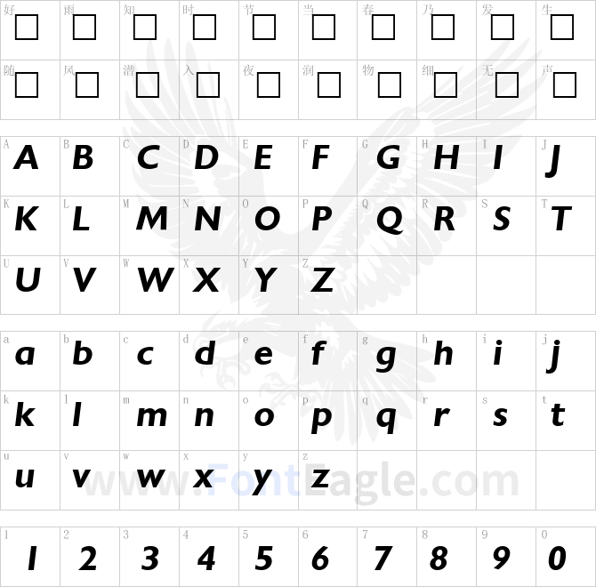 Chantilly-Bold-Italic