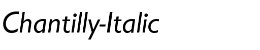 Chantilly Italic.ttf