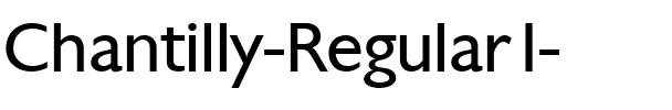 Chantilly Regular.ttf