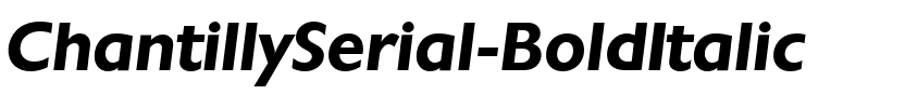 ChantillySerial BoldItalic.ttf