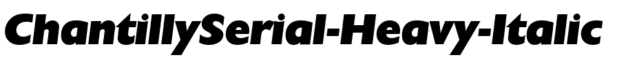ChantillySerial-Heavy Italic.ttf