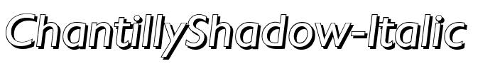 ChantillyShadow Italic.ttf