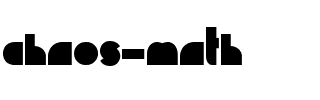 Chaos Math Regular.ttf