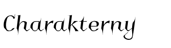 Charakterny Regular.otf