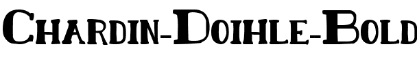 Chardin Doihle Bold Bold.ttf