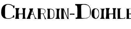 Chardin Doihle Regular.ttf