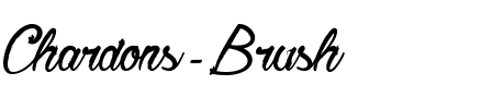 Chardons Brush Regular.ttf