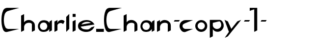 Charlie_Chan Regular.ttf