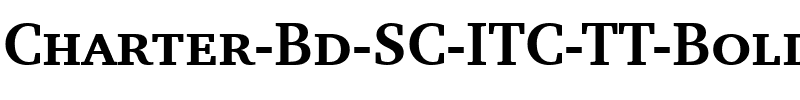 Charter Bd SC ITC TT Bold.ttf