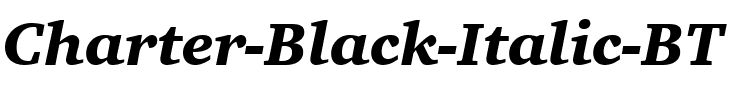 Charter BT Black Italic.ttf