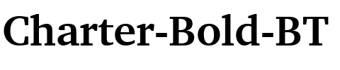 Charter Bd BT Bold.ttf