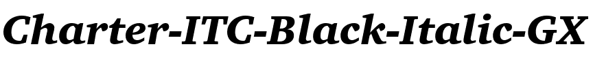 Charter ITC GX Black Italic.ttf