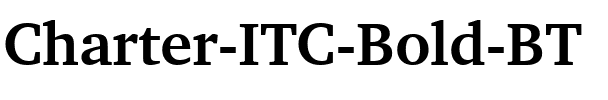 CharterITC Bd BT Bold.ttf