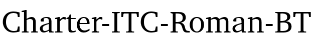 CharterITC BT Roman.ttf