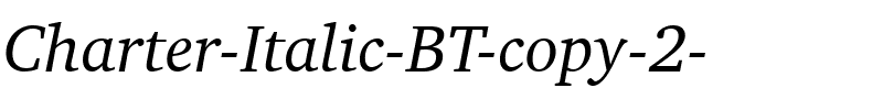 Charter BT Italic.ttf