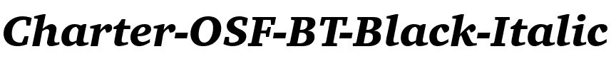Charter OSF BT Black Italic.ttf
