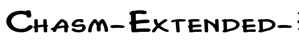 Chasm Extended Bold.ttf