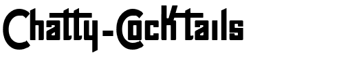 Chatty Cocktails Regular.ttf