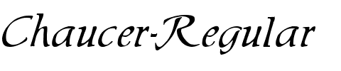 Chaucer Regular.ttf