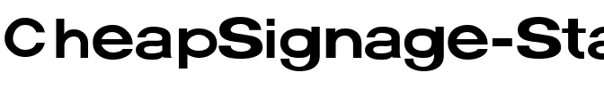 CheapSignage Standard.ttf