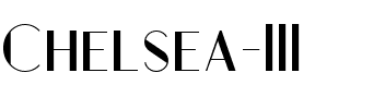 Chelsea III Regular.ttf