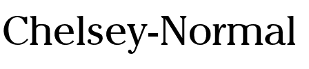 Chelsey Normal.ttf