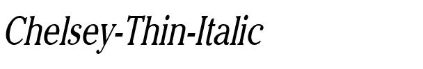 Chelsey Thin Italic.ttf