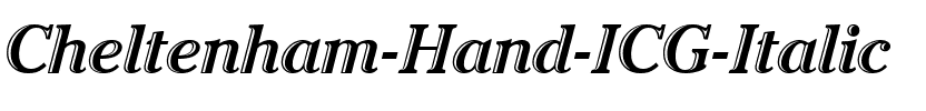Cheltenham Hand ICG Italic.ttf