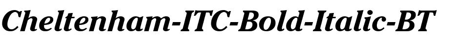ChelthmITC Bk BT Bold Italic.ttf