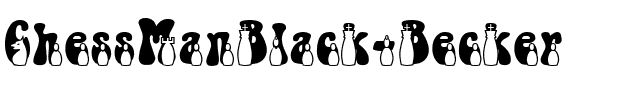 ChessManBlack Becker Normal.ttf