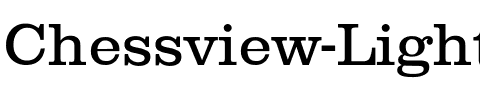 Chessview-Light Regular.ttf