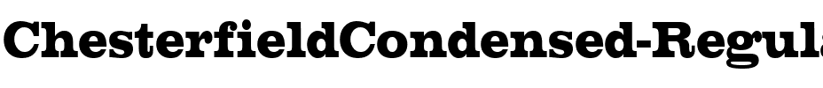 ChesterfieldCondensed Regular.ttf