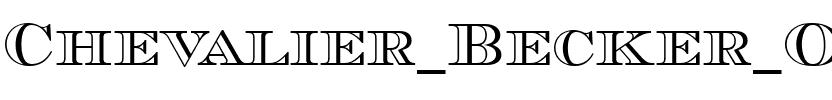 Chevalier Becker Open Caps Regular.ttf