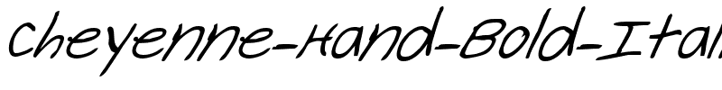 Cheyenne Hand Bold Italic Bold Italic.ttf