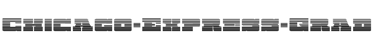 Chicago Express Gradient Regular.ttf