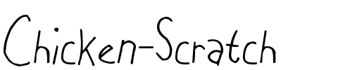 Chicken Scratch Regular.ttf