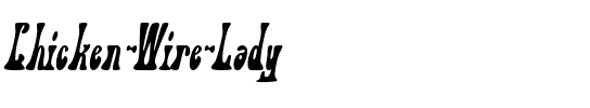 Chicken Wire Lady Regular.ttf